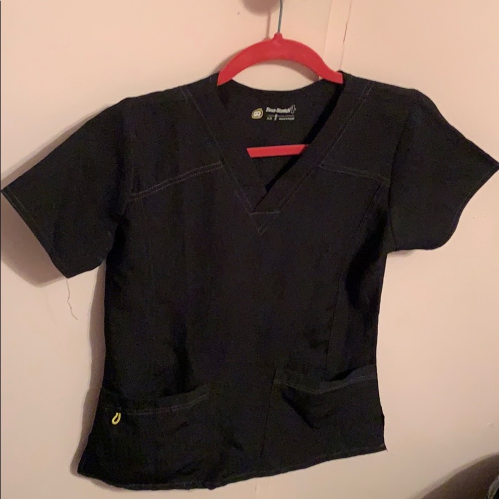 Wonder wink Wonder flex scrub top Black LIKE NEW